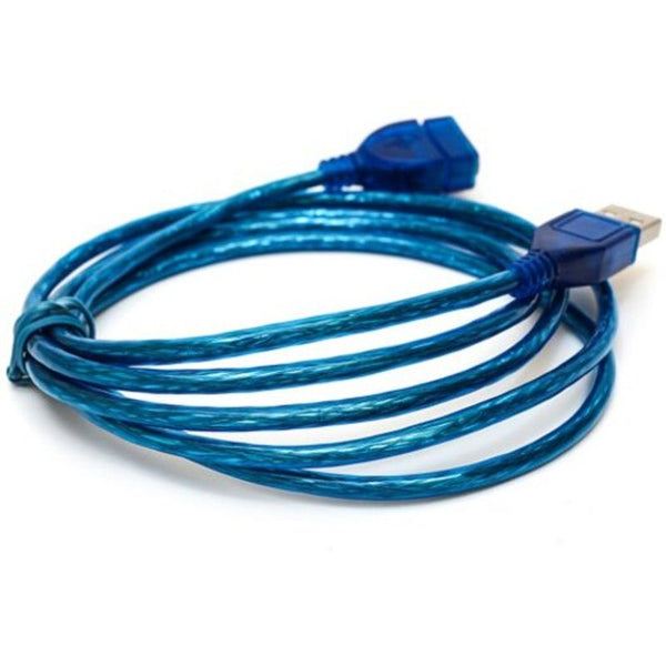 USB Cables, Hubs & Adapters Blue 1M Usb 2.0 Extension Cable Male To Female For Computer Sky