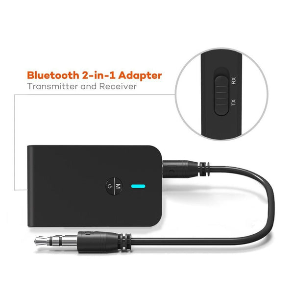 USB Bluetooth Adapters/Dongles Bluetooth Transmitter / Receive 2 In 1 Wireless 3.5Mm Adapter Plus For Tv Home Sound System