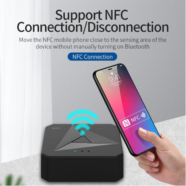 Bluetooth 5.0 Rca Audio Receiver Wireless Transmitter Low Latency Adapter For Tv Watching Pc Home Stereo Speaker