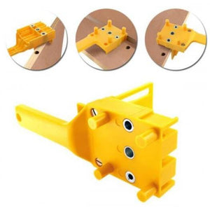 Drill Bits Board Drilling Positioner Straight Hole Punch Diy Tool Rubber Ducky Yellow