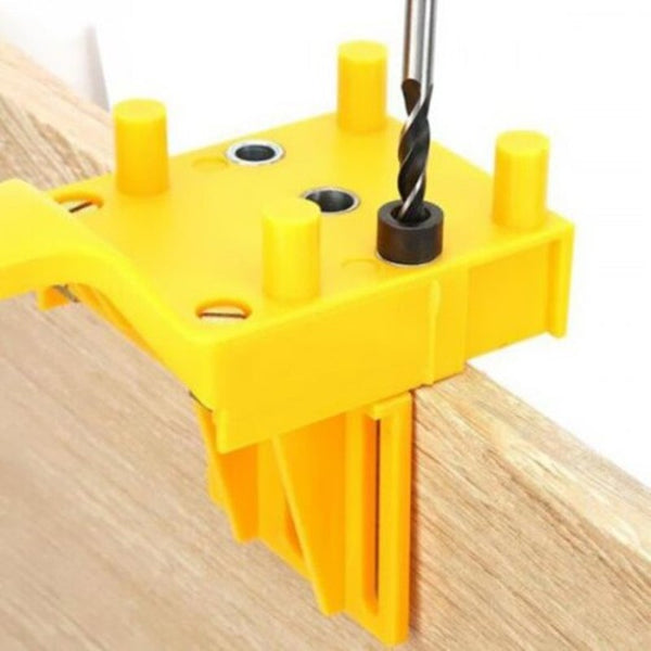 Drill Bits Board Drilling Positioner Straight Hole Punch Diy Tool Rubber Ducky Yellow