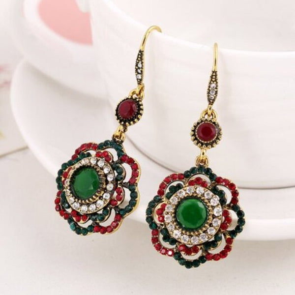 Bohemia Style Retro Earrings Multi A