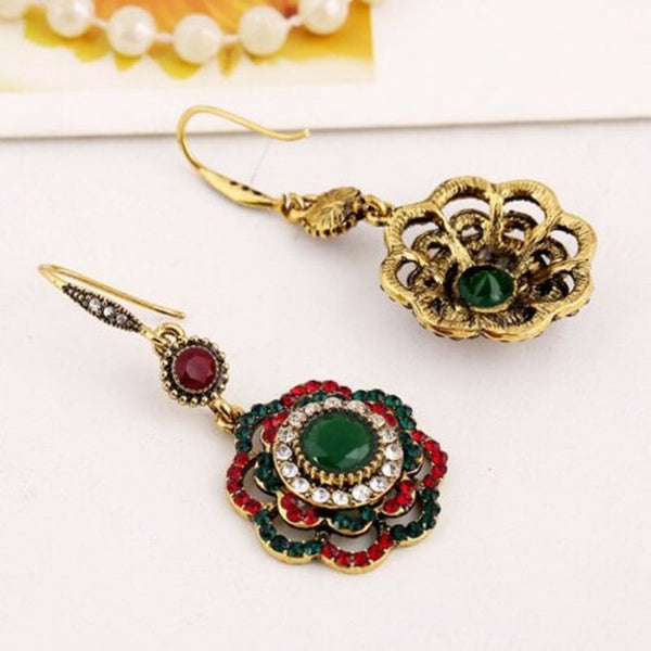 Bohemia Style Retro Earrings Multi A