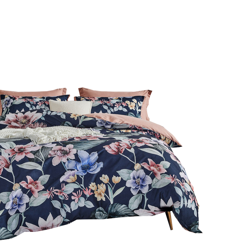 Botanical Susan Microfibre Quilt Cover Set