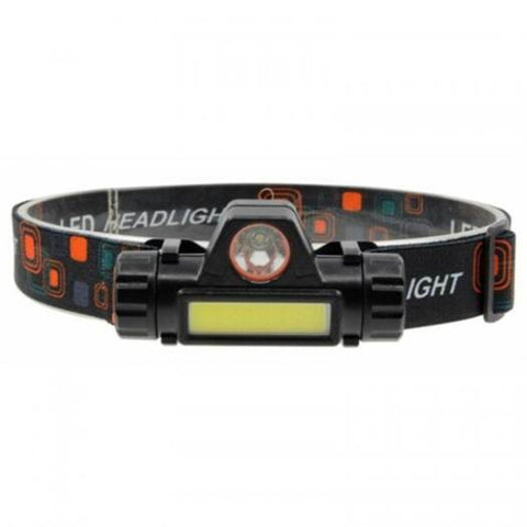 Head Torches Td101 Usb Led Magnetic Fishing Headlight Black