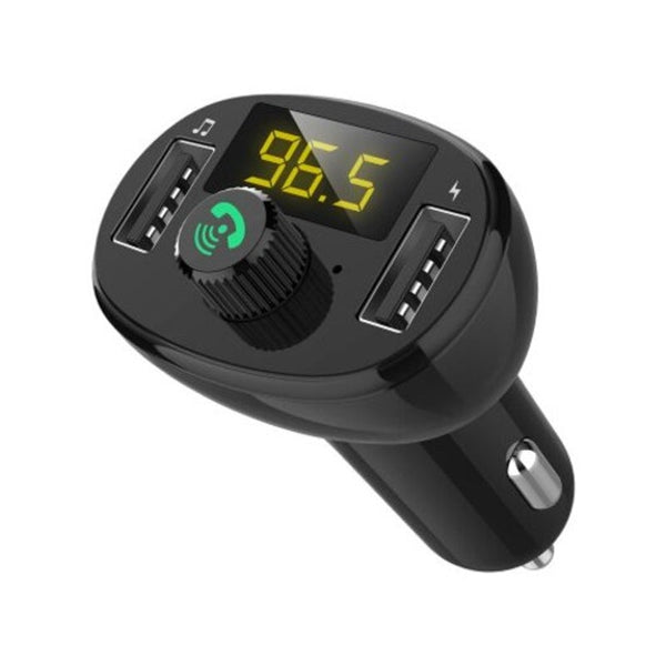 Bt23 Bluetooth Mp3 Player Fm Transmitter Qc3.0 Car Charger Dual Usb Battery Voltage Mobile Handsfree