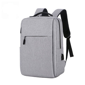 Laptop Cases & Bags Business 15.6 Inch Waterpoof Fabric With Usb Port Travel Laptop Backpack