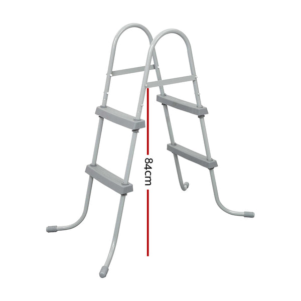 Pool Ladders & Steps Bestway Ladder Above Ground Swimming Pools 84Cm 32 Inch Deep Removable Steps