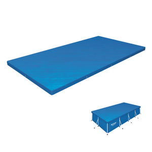 Pool Covers Bestway Pvc Pool Cover Durable Drainage Holes Ropes To Secure