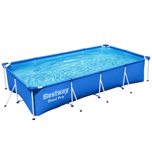 Above Ground Pools Bestway Swimming Pool Above Ground Heavy Duty Steel Pro Frame Pools 4M