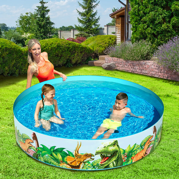 Above Ground Pools Bestway Kids Swimming Pool Above Ground Play Fun Round Fill N Fun Pools