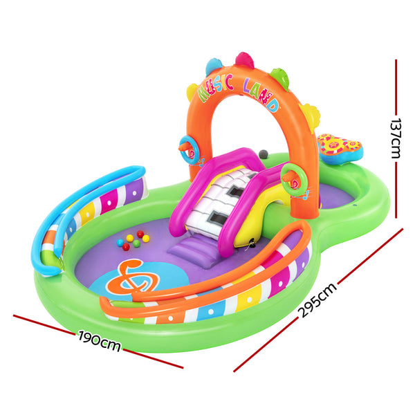 Inflatable & Kid Pools Bestway Inflatable Swimming Play Pool Kids Above Ground Game Toy 3 People