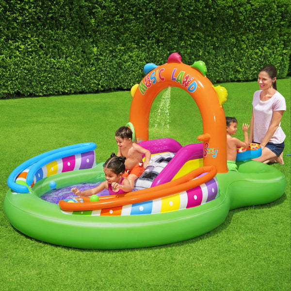 Inflatable & Kid Pools Bestway Inflatable Swimming Play Pool Kids Above Ground Game Toy 3 People