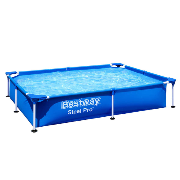 Above Ground Pools Bestway Swimming Pool Above Ground Frame Pools Outdoor Steel Pro 2.2 X 1.5M