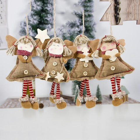 Seasonal Decorations Cute Angel Christmas Tree Hanging Decorations