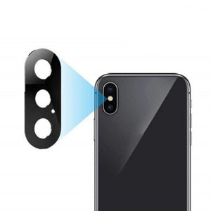 Camera Protection Ring Lens Tempered Film For Iphone Xs Max / Black
