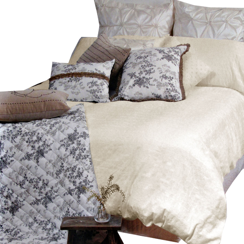 Quilt Covers Canterbury Tarlo Cream Quilt Cover Set