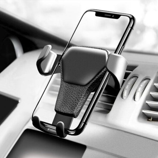 Mounts & Holders Car Air Vent Gravity Phone Mount Holder Stand Universal For Iphone Samsung Xiaomi Black