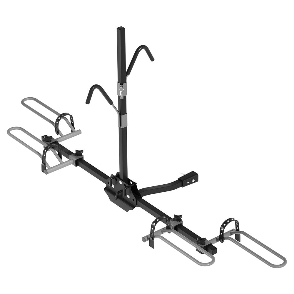 Carrier & Pannier Racks Giantz 2 Bicycle Bike Carrier Rack Rear 2" Hitch Mount Platform Foldable