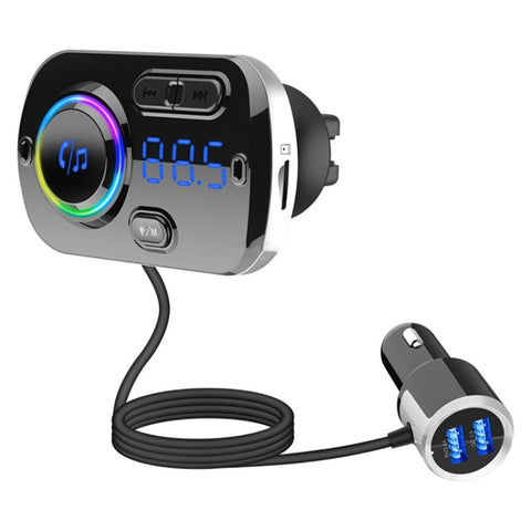 Car Audio In Dash Units Car Digital Radio Receiver Bluetooth Mp3 Player Fm Transmitter Voice Assistant Qc3.0 Quick Charger