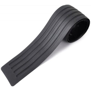 Mouldings, Trim Car Rear Bumper Protector Trunk Boot Rubber Strip Black