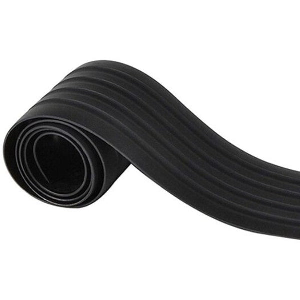 Mouldings, Trim Car Rear Bumper Protector Trunk Boot Rubber Strip Black