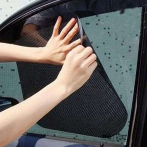 Sun Visors Car Sun Front Visor Sunscreen Protection Pad Electrostatic Mesh Film Black