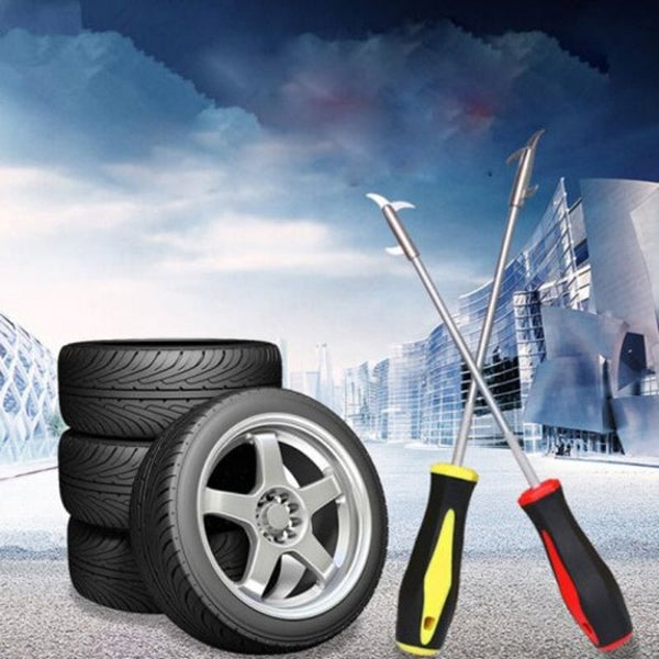 Other Automotive Care Supplies Car Tire Gap Stone Removing Hook Groove Cleaning Tool Yellow