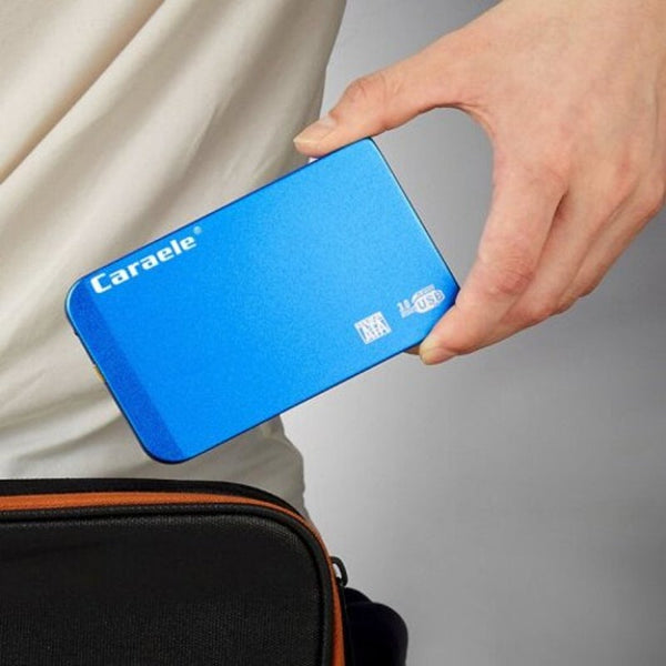 External Hard Disk Drives H 6 Usb3.0 External Mechanical Mobile Hard Drive Dodger Blue 1Tb