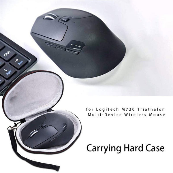 Mice, Trackballs & Touchpads Hard Case For Logitech M720 Triathlon Multi Device Wireless Mouse Carrying Bag