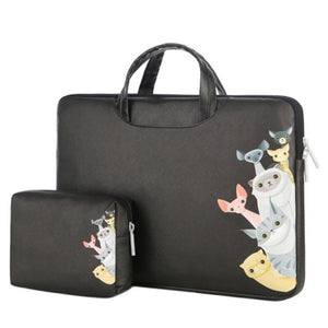 Laptop Cases & Bags Notebook Carrying Case With Power Bag Size: 15 Inch(Dog Black)