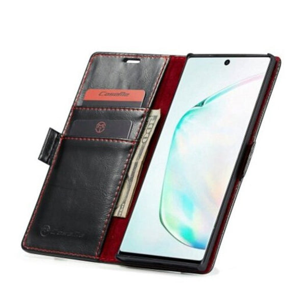 Cases, Covers & Skins Multi Card Slots Leather Flip Wallet Case For Samsung Galaxy Note10 Protection Shell