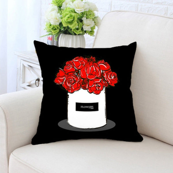 Cushions & Decorative Pillows 45X45cm Valentines Day Romantic Cushion Covers