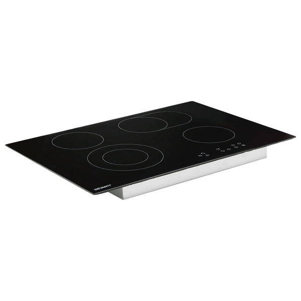 Cooktops Devanti Ceramic Cooktop 77Cm Electric Cooker 4 6 Burner Stove Hob Touch Control