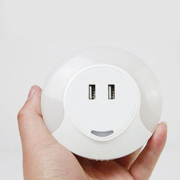 Night Lights Ch001 Light Sensing Control Socket Led Night White