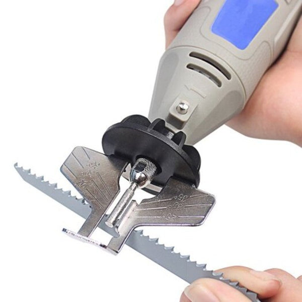 Rotary Tools Chain Saw Tooth Grinding Tool Sharpening Attachment Accessories Silver