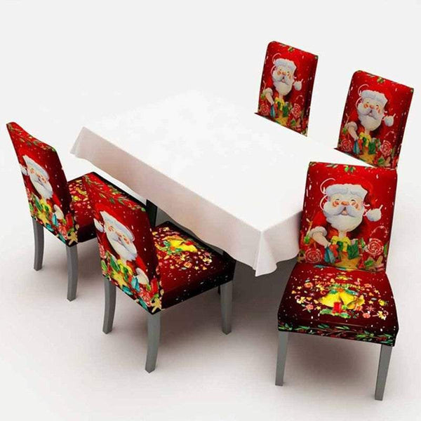 Chair Covers Chair Sofa Covers Christmas Stretch Removable Washable Dining