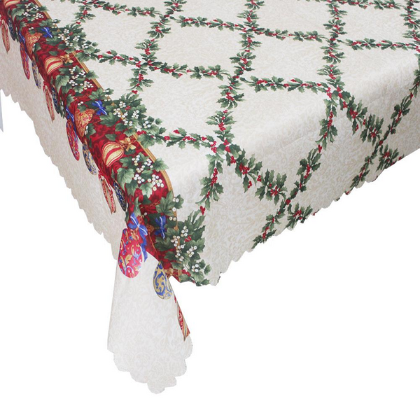 Table Cloths Christmas Tablecloths 150X180cm Festive Home Decorations