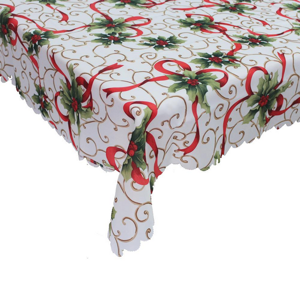 Table Cloths Christmas Tablecloths 150X180cm Festive Home Decorations