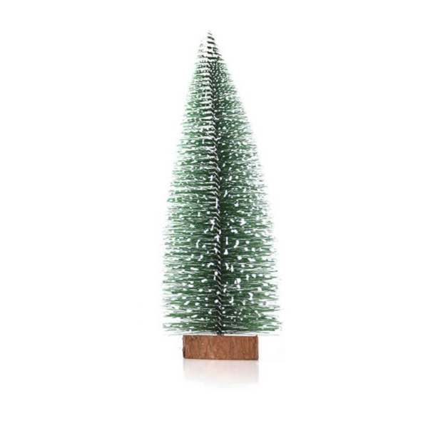 Seasonal Decorations Snow Small Fir Cedar Pine Christmas Tree Table Decoration Ornaments Accessories