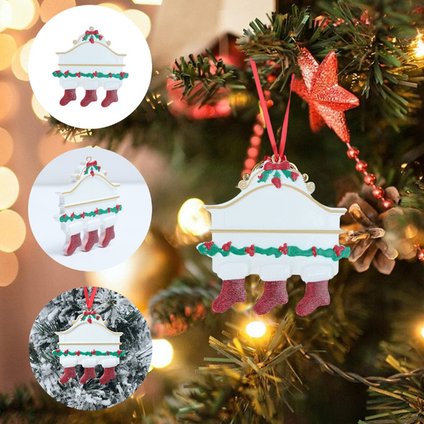 Seasonal Decorations Christmas Pendant Diy Personal Family Decoration Home Hanging Ornament New Year