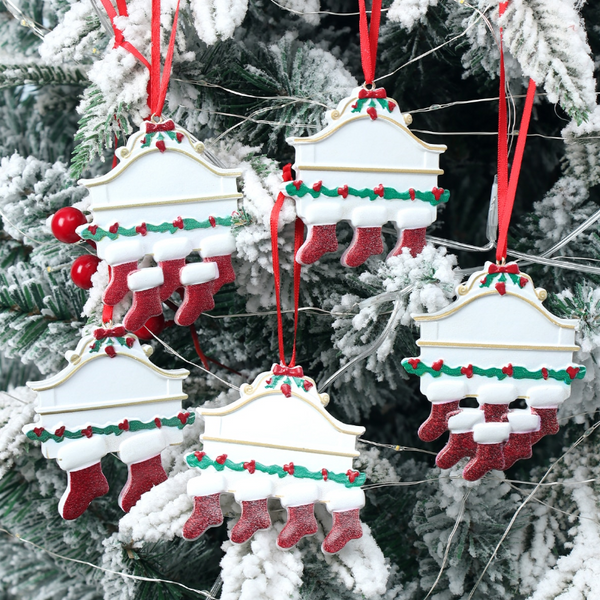 Christmas Pendant Diy Personal Family Decoration Home Hanging Ornament New Year