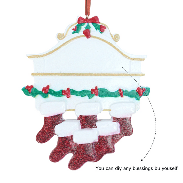 Christmas Pendant Diy Personal Family Decoration Home Hanging Ornament New Year