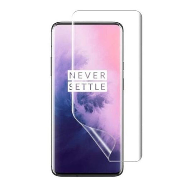 Screen Protectors Chumdiy 3D Curved Full Screen Soft Film Protector For Oneplus 7 Transparent