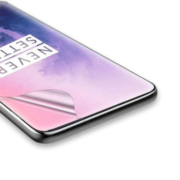 Screen Protectors Chumdiy 3D Curved Full Screen Soft Film Protector For Oneplus 7 Transparent