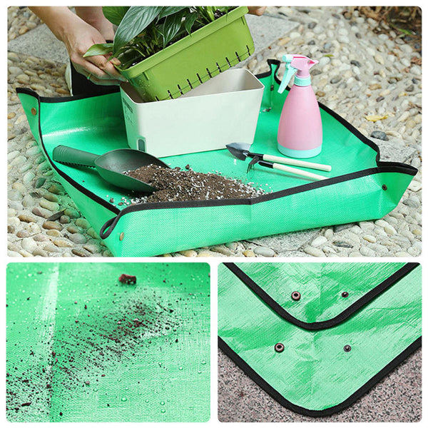 Waterproof Soil Replacement Pad Gardening Mat Green