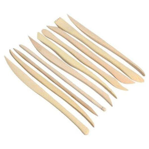 Pottery Tools & Sets Clay Sculpture Tool For Etching Object 10Pcs Champagne