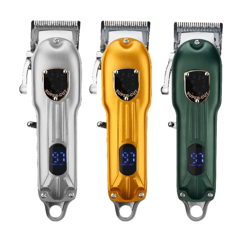 Clippers & Trimmers 10W High Power Professional Hair Clippers Wireless Haircut Machine With Lcd Display Barber