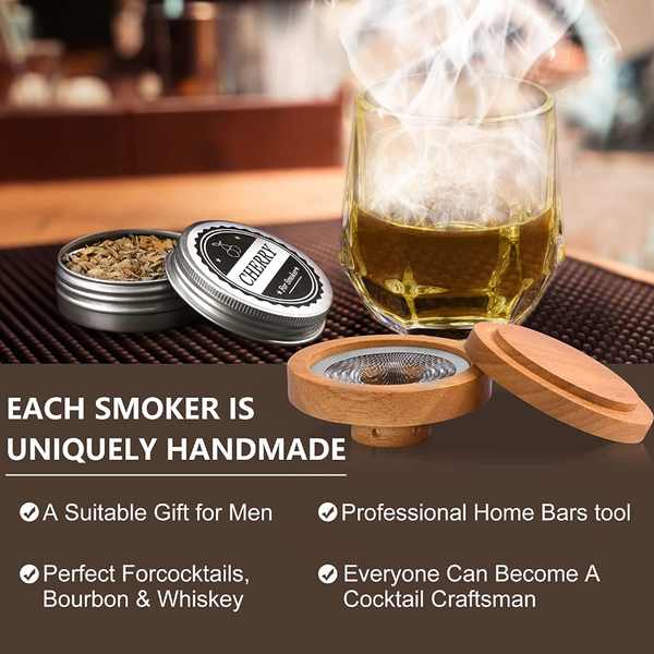 Cocktail Accessories Cocktail Smoker Kit Whiskey Drink Flavour Accessories Barware