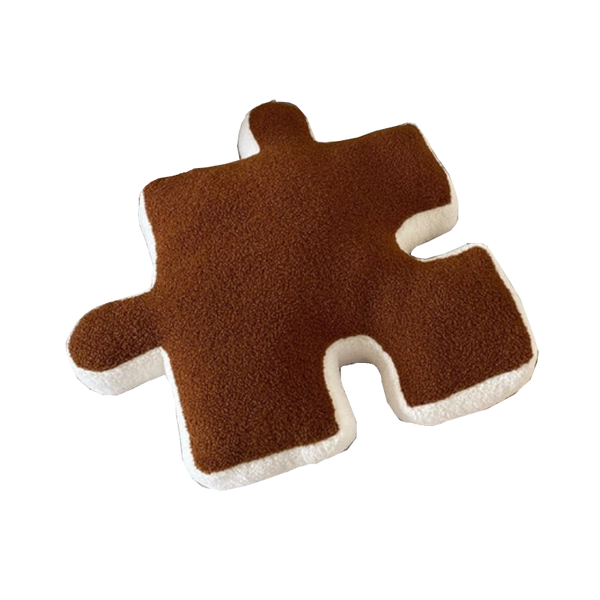 Colourful Jigsaw Puzzle Piece Novelty Soft Cushions Home Decor